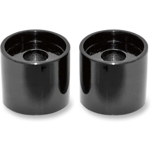 LA CHOPPERS LA741401B La Choppers Riser Extensions - 1" X 1-1/4" - Black La-7414-01B