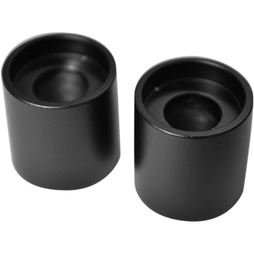 LA CHOPPERS LA741301M La Choppers Riser Extensions - 1" - Flat Black La-7413-01M