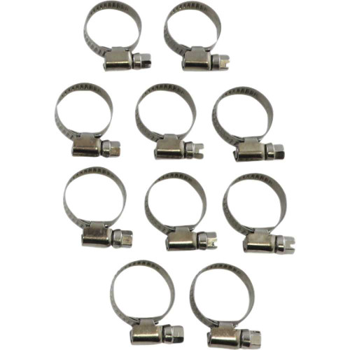 PARTS UNLIMITED 2402-0268 Parts Unlimited Embossed Hose Clamp - 12-22 Mm