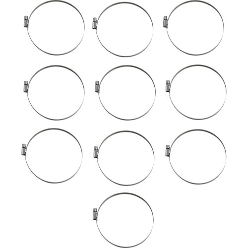 Parts Unlimited Embossed Hose Clamp - 100-120 Mm Parts Unlimited Embossed Hose Clamp - 100-120 Mm