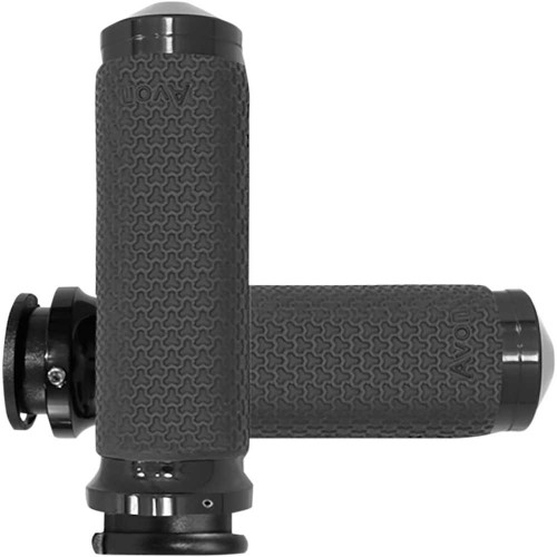 AVON GRIPS INTOMF63AAN Avon Grips Grips - Memory Foam - Medium - Black In-To-Mf-63A-An
