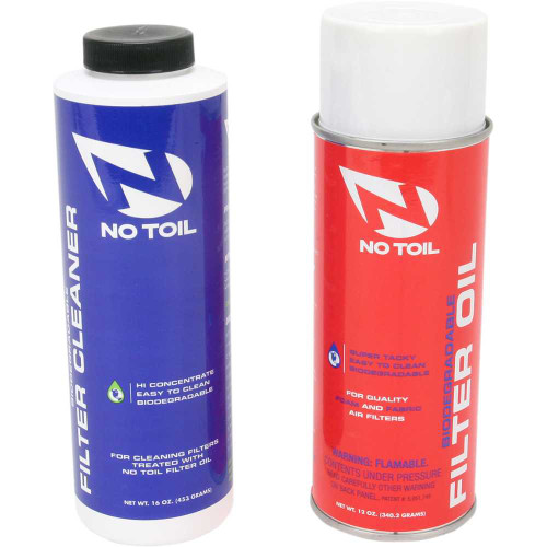NO TOIL NT208 No Toil Filter Oil & Cleaner Kit - Aerosol Nt208