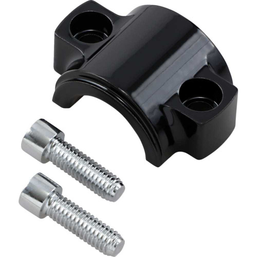 KLOCK WERKS KWS010010B Klock Werks Lower Fork Leg/Axle Cap - Black Kws-01-0010-B