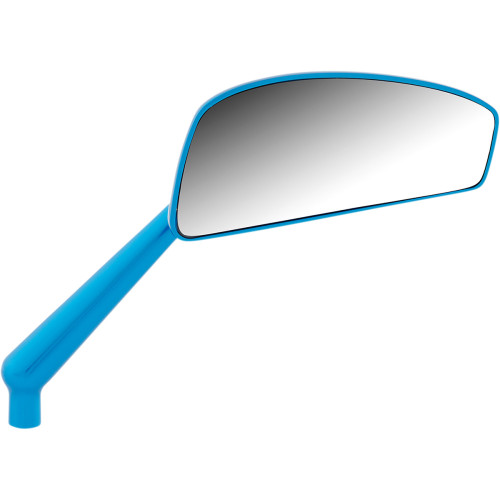 Arlen Ness Mirror - Tearchop - Side View - Teardrop - Blue - Right 510-017