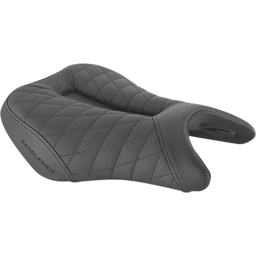 SADDLEMEN 0810S075 Saddlemen Track Seat - Lattice Stitch - Black - Gsx '18-'20 0810-S075