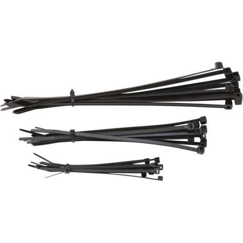 MOOSE RACING 3034687 Moose Racing Cable Ties - Black - 30-Pack 303-4687