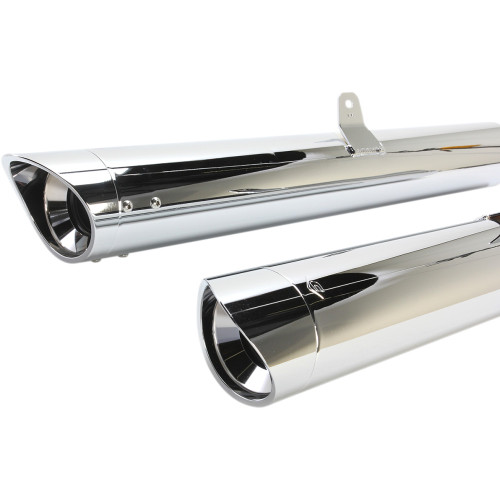 Cobra Scalloped Mufflers - Long - Gl1800/F6B 1216