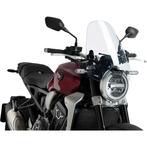 PUIG HI-TECH PARTS 0336W Puig Hi-Tech Parts Custom Ii Windshield - Clear - X11 0336W