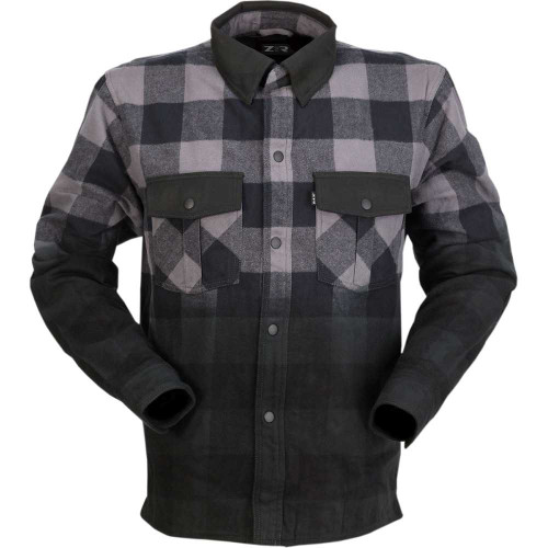 Z1R 2840-0159 Z1R Duke Ombre Flannel - Gray/Black - Large