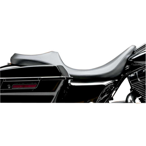 LE PERA LK817DL Le Pera Villain Daddy Long Leg Seat - Smooth - Black - Fl '08-'23 Lk-817Dl