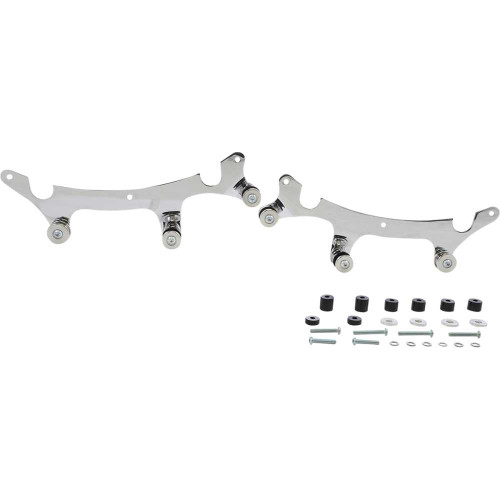 COBRA 5022100 Cobra Backrest Mount - Chrome - Chieftain 502-2100