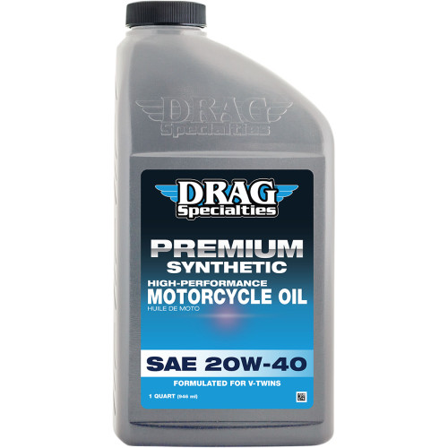 Drag Specialties Oil Synthetic Engine Oil - 20W-40 - 1 U.S. Quart