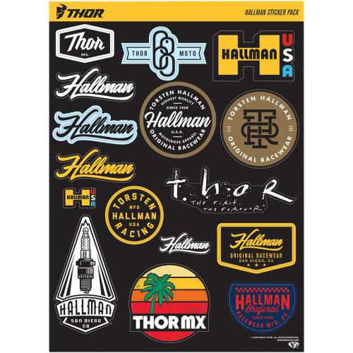 THOR 4320-2182 Thor Decal Sheet - Hallman - S20 - Each