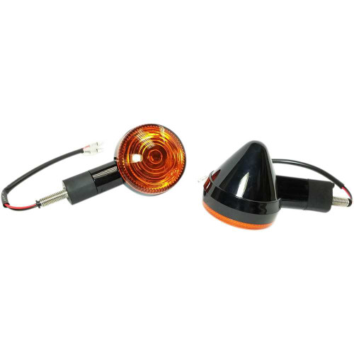 K&S TECHNOLOGIES 259563 K&S Technologies Turn Signal - Amber/Black 25-9563