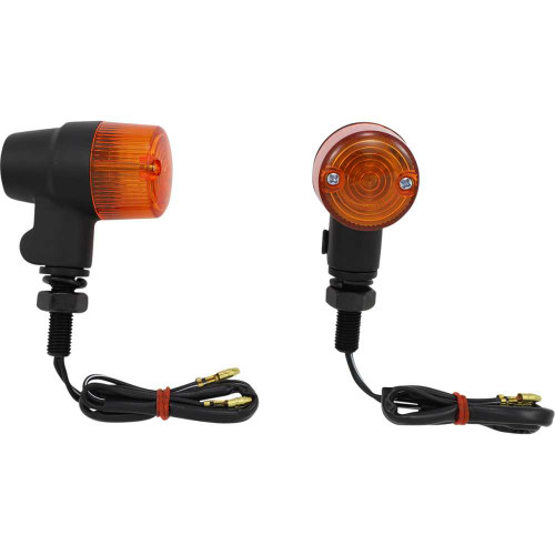 K&S TECHNOLOGIES 258632 K&S Technologies Marker Light - Single Filament - Amber/Black 25-8632