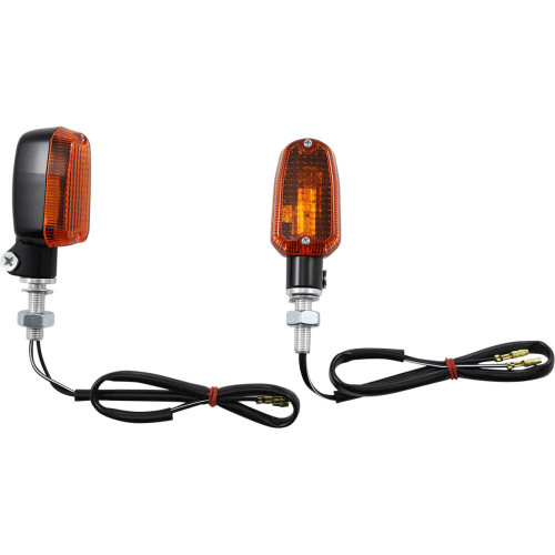 K&S TECHNOLOGIES 258300BK K&S Technologies Marker Light - Single Filament - Black/Amber 25-8300Bk
