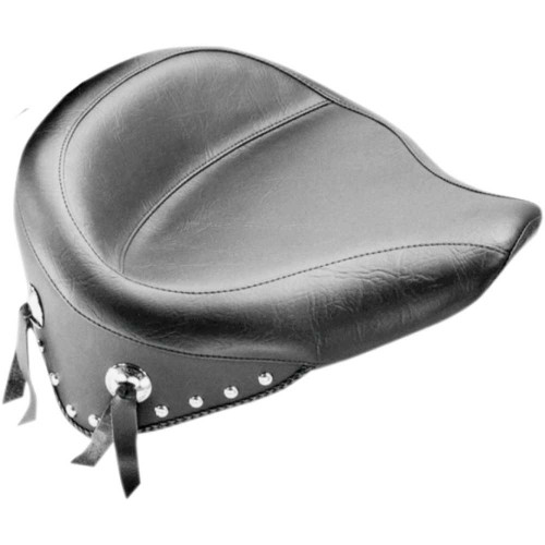 MUSTANG 76179 Mustang Wide Studded Solo Seat - Flst '08-'17 76179
