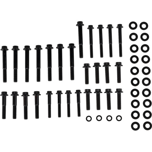 Feuling Oil Pump Corp. Fastener Kit - Rocker Box - Black Oxide 3046