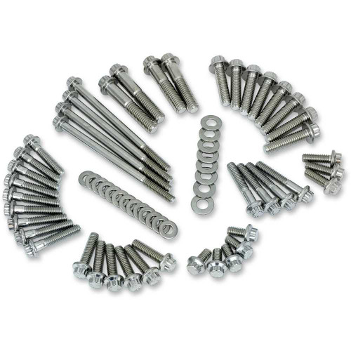 FEULING OIL PUMP CORP. 3053 Feuling Oil Pump Corp. Fastener Kit - External Primary/Transmission - 12-Point - M8 3053