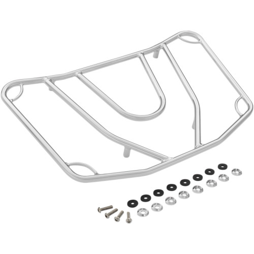 Show Chrome Tour Trunk Luggage Rack - Chrome 41-355