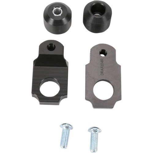 DRIVEN RACING DRAX104BK Driven Racing Axle Block Sliders - Kawasaki Zx-6R - Black Drax-104-Bk