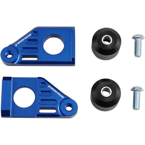 DRIVEN RACING DRAX119BL Driven Racing Axle Block Sliders - Suzuki - Blue Drax-119-Bl