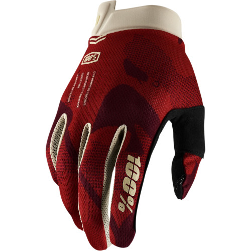 100% Itrack Gloves - Terra - Small 10008-00025