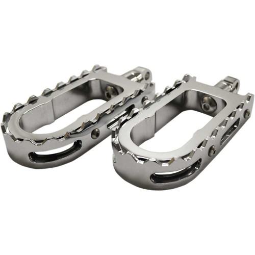 LA CHOPPERS LA720500 La Choppers Bmx Footpegs - Chrome La-7205-00