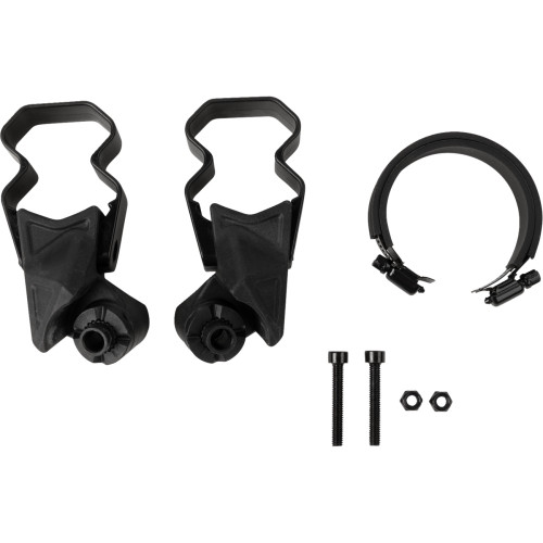 Moose Utility Mirror Adapter - Side View - Polished - Universal Utvadp-1