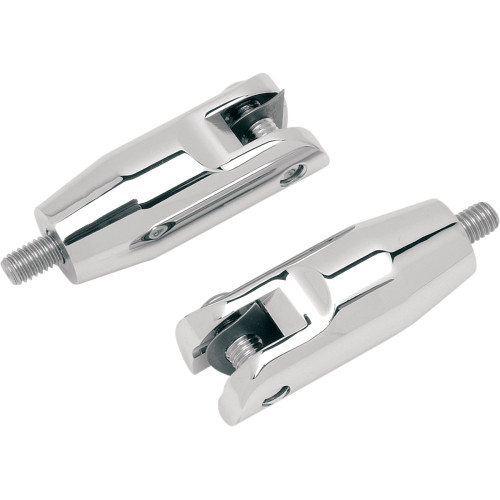 Accutronix Rear Footpeg Mount - Chrome - Flht '93+ Fpmt501-C
