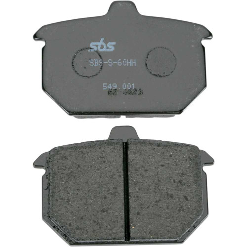 SBS 549HCT Sbs Carbon Tech Brake Pads - Harley-Davidson 549H.Ct