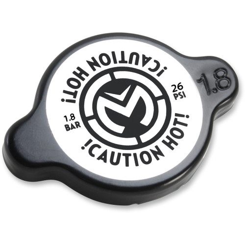 Moose Racing High Pressure Radiator Cap - Black - 1.8 Bar 212-1801