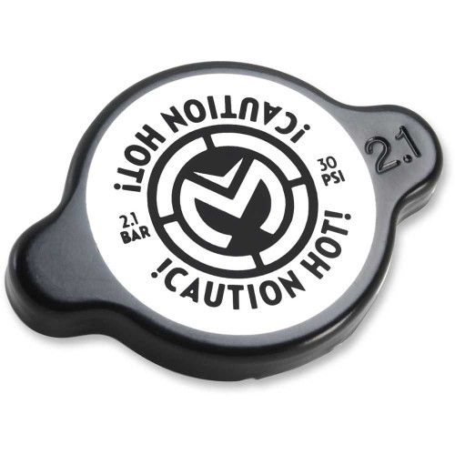 MOOSE RACING 2122100 Moose Racing High Pressure Radiator Cap - Black - 2.1 Bar 212-2100