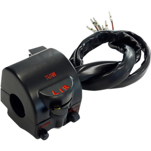 Emgo Handlebar - Switch Assembly - Left 46-68844