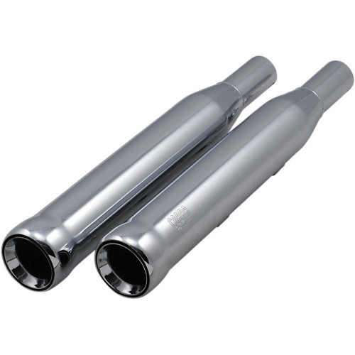 COBRA 6085 Cobra 3" Neighbor Hater Mufflers For '04-'13 Xl - Chrome 6085