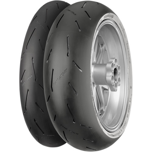 Continental Tire - Contiraceattack 2 Street - Front - 120/70Zr17 - (58W) 02446580000