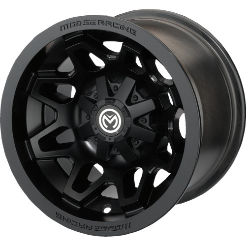 Moose Utility Wheel - 416X - Rear - Black - 14X8 - 4/136 - 4+4 416Mo148136Mb4