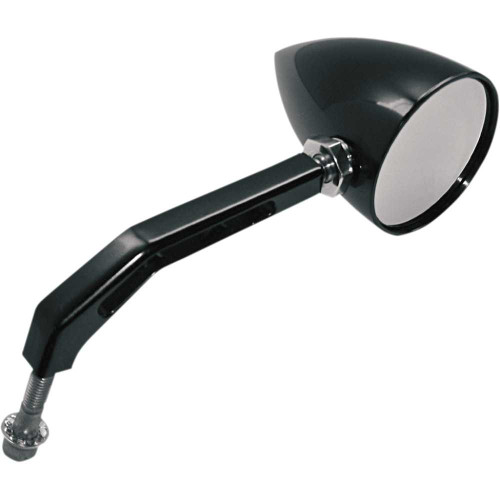 JOKER MACHINE 03011BLK Joker Machine Mirror - Viewtech 5 - Side View - Teardrop - Black 03-011Blk