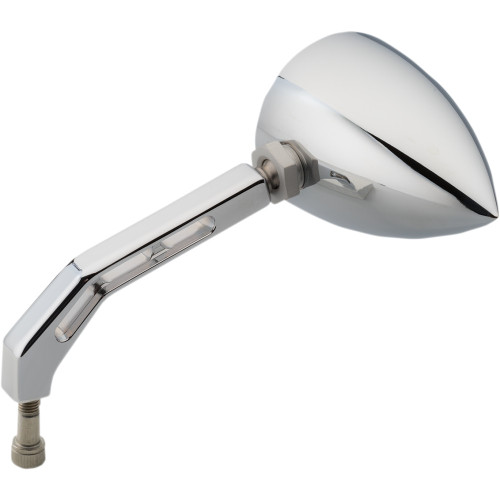 Joker Machine Mirror - Viewtech 5 - Side View - Teardrop - Chrome 03-011 Joker Machine Mirror - Viewtech 5 - Side View - Teardrop - Chrome 03-011