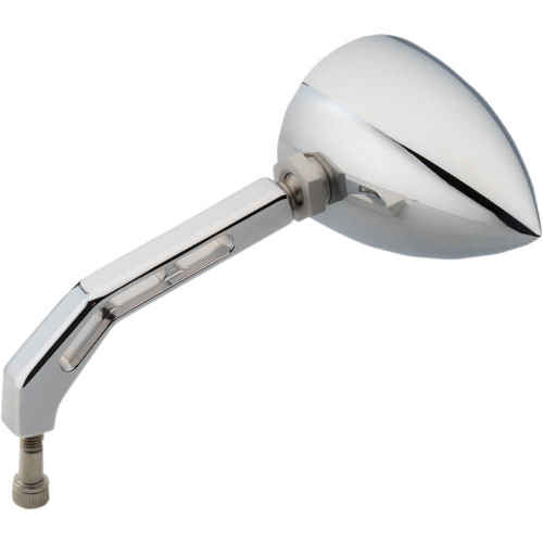 JOKER MACHINE 03011 Joker Machine Mirror - Viewtech 5 - Side View - Teardrop - Chrome 03-011