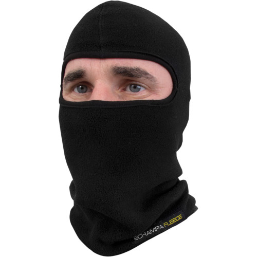 Schampa & Dirt Skins Fleece Balaclava - Black Blclv001