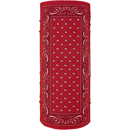 Zan Headgear Motley Tube - Red Paisley T106 Zan Headgear Motley Tube - Red Paisley T106