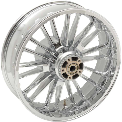 COASTAL MOTO 3DATL185CH Coastal Moto Wheel - Atlantic 3D - Rear - Single Disc/Without Abs - Chrome - 18X5.5 - '09+ Fl 3D-Atl185Ch