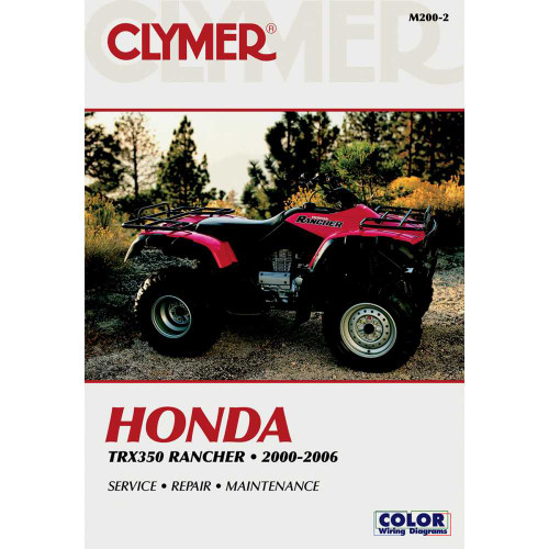 CLYMER CM2002 Clymer Manual - Honda Trx350 Cm2002