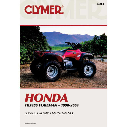 CLYMER CM205 Clymer Manual - Trx450 Foreman Cm205