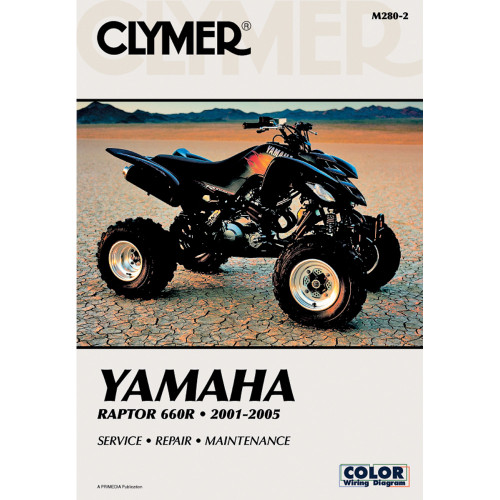 Clymer Manual - Yamaha 660 Raptor Cm2802