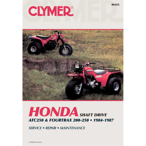 CLYMER CM455 Clymer Manual - Honda Atc/Fourtrax 2/250 Cm455