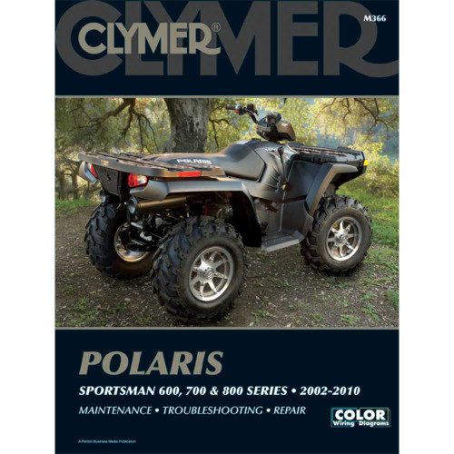 CLYMER CM366 Clymer Manual - Polaris Sportsman '02-'10 Cm366