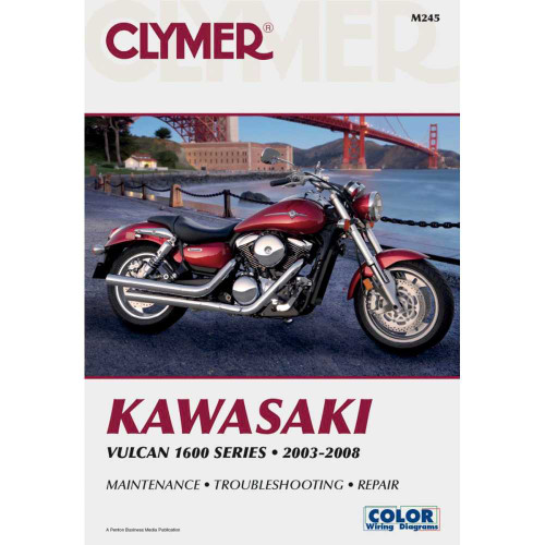 CLYMER CM245 Clymer Manual - Kawasaki Vulcan 1600 '03-'08 Cm245