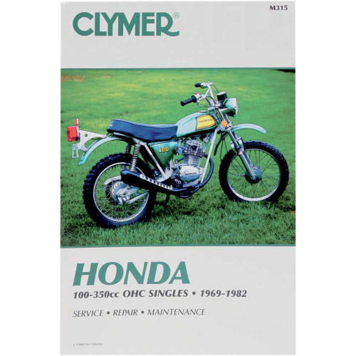 CLYMER CM315 Clymer Manual - Honda 100/350 Ohc Cm315